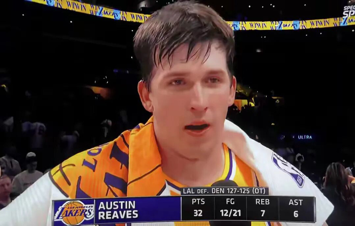 kaiyun-湖人近期9战8胜 里夫斯：这意义重大 我们不仅是赢下一些强队|掘金|明尼苏达森林狼队|奥斯汀·里夫斯|洛杉矶湖人队|NBA常规赛_新浪体育_新浪新闻